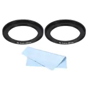 40.5mm-49mm Step Up Ring Camera Lens Filter Adapter Ring Filter with Cloth