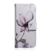 Painting Pattern Coloured Drawing Horizontal Flip Leather Case with Holder & Card Slots & Wallet for Google Pixel 3a(Magnolia)