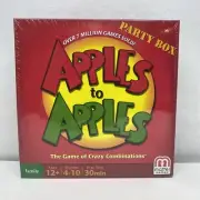 Apple to Apples Party Box Over 1000 Cards. New Sealed. Dinged Box. See Photos.