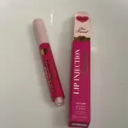 Too Faced Lip Injection Maximum Plump Extra Strength Lipgloss 4g Voted Most Pop