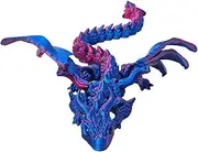 Dragon - 13 Inch Articulated Animal Toy | Flexible Kids Dragon Toys, Flying Dragon Toy, Executive Desk Toys for Kids and Adults