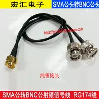 在飛比找樂天市場購物網優惠-高頻BNC/SMA-JJ監控連接線SMA公轉BNC公射頻信號