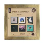 Flea Market Single LP Vinyl Wall Frame (Antique Brass)