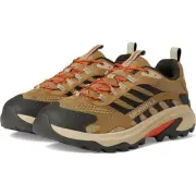 Merrell Mens Moab Speed 2 Hiking Shoes US 11 Wide Tan Athletic GORTEX WP NIB