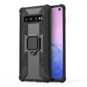 2PCS Magnetic Car Ring Case for Samsung S20 Plus Finger Holder Stand Phone Cover for Galaxy S20 Plus - Black Samsung S20 Plus