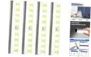 Motion Sensor Closet Lights, LED Cordless Under Cabinet 4 Pack Warm light