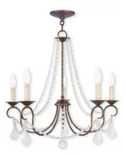 Livex Pennington 5-Light VBR Chandelier