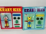 Set of 2 Vintage 1969 Whitman Krazy Ikes Robot MOC NOS New Old Stock