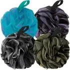 Bath Loofah Shower Sponge Body Back Scrubber Soft Mesh Shower Puffs Exfoliati...