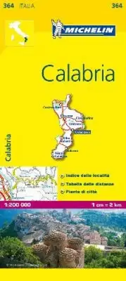 Calabria - Michelin Local Map 364: Map (Michelin Local Maps) [Italian]