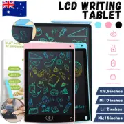 LCD Writing Tablet Electronic Drawing Notepad Doodle Board Kids Gift 8.5/10/12"