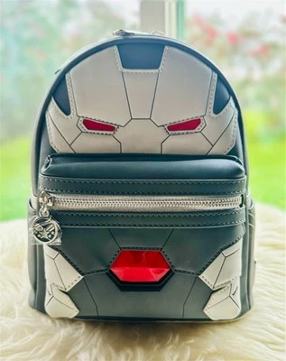 EXCLUSIVE Loungefly Marvel Light Up War Machine Cosplay Mini Backpack