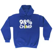 98 Percent Chimp - Funny Novelty Hoodies Hoodie