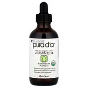Pura D'or, Vitamin E Oil, 4 fl oz (118 ml)