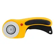 60mm Ergonomic Rotary Cutter (RTY-3/DX) - Rotary Fabric Cutter w/Blade Cover ...