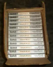 3M Scotch RB-1/4-5, Empty Tape reels with boxes, case of 12, sealed reels.