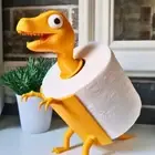 Free Standing Cartoon Paper Towel Stand Roll Paper Organizers Desktop