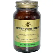 Solgar, Hawthorn Berry, 100 Veggie Capsules - Dietary Supplement