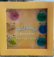 Pottery Barn The Dance! Glassware Charms 6 Pc Set New - Never Used