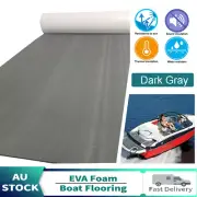 EVA Foam Boat Flooring Nonslip Marine Decking Swim Deck Cooler Top Mat Dark Grey