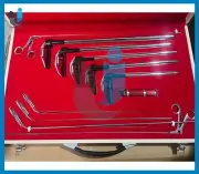 Esophagoscope complete set with box By Umaf