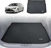 AUSGO 3D Cargo Mat Compatible with Toyota Corolla Hatch 2018-Onwards, All-Weather Heavy Duty Boot Liner Luggage Tray Trunk Mat