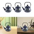 Enamel Tea Kettle Comfortable Grip Coffee Pot for Restaurant Home Coffee