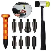 Car Body Paintless Dent Removal Tap Down Tools Dent Rubber Hammer Dent Fix Tool