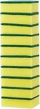 Living Today Kitchen Cleaning Sponges, 10 Count Dish Scrub Sponge Kitchen Sponges, Non-Scratch Cleaning Sponges Scrub Pads for Washing Dishes,Pots and Pans, Stink Free Sponge (1Pack-10Count)