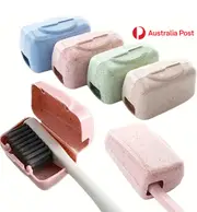 4Pcs Portable Toothbrush Head Cover Caps Travel Holder