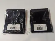 Two Uncommon Threads 28" x 33" Restaurant Black Cotton Table Napkins
