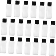 SAFIGLE 30Pcs Portable Clear Plastic Refillable Bottles for Travel Leakproof Empty Container for Liquids Convenient for Toiletries and DIY Lightweight and Durable