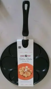 New - Nordic Ware Pancake Griddle Pan Silver Dollar - Made In USA