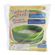 3 Ring 47 Inch Inflatable Splash Pool Green