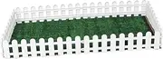 SUPVOX Miniature Farm Model Kit Picket Fences for Dollhouse Garden Decoration DIY Miniature Fence Ornament Realistic Outdoor Scene Enhancer Compact Farm Decor