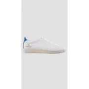 Replay Mens Sneakers Lace Up Leather Shoes White