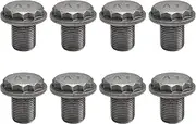 8 Pcs Transmission Clutch Flywheel Bolt 90011-PNA-B00 Compatible with Honda Civic Accord and Acura RSX TSX ILX K20 K24, 12mm