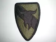 163RD ARMORED CAVALRY REGIMENT PATCH - SUBDUED - BDU