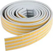 2 Rolls Door Sealing Strip Self Adhesive Insulation Tape for Windows Doors Non Degumming Design Strong Adhesive Backing Easy Installation for Drafts Noise Reduction