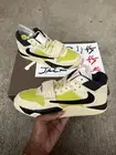 IN HAND SZ 7.5 Jumpman Jack Travis Scott Bright Cactus FZ8117-102