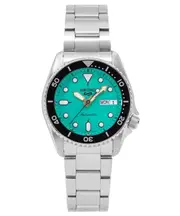 Seiko 5 Sports SKX Style Midi Teal Dial Automatic SRPK33K1 100M Mens Watch