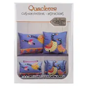 Quackers Cushion Patterns by Claire Turpin Design Quilting Sewing Craft DIY