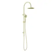 New Nero Tapware Opal Shower Set With Air Shower Brushed Gold NR251905bBG