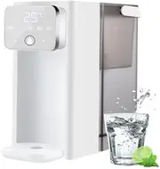 Instant Hot Cold Filter Water Dispenser, 3L Water Purifier with Led Touch Screen, 2000W Fast Boil, 3 Seconds Quick Heating, Instant Hot Water Dispenser for Home Office Hotel