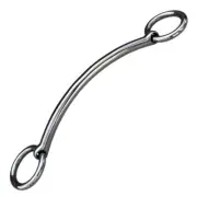 Snaffle Bit for Comfortable and Reliable Riding Stainless Steel Design