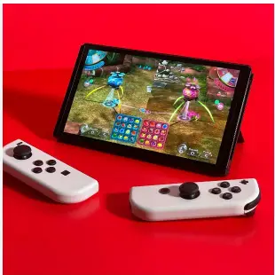 Switch 遊戲 主機 OLED 任天堂 電力加強版 動森 紅藍 灰黑 一年保固 台灣公司貨