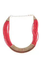 High Collar Necklace--HAN-N4373-1065