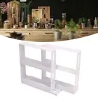 Kitchen Spice Rack Pushable Multilayer Storage Shelf Seasoning Sundries Sor CM