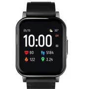 LS02 Smart Watch Smartwatch for men IP68 Waterproof 12 Sport Modes Call Reminder Bluetooth 5.0 Smart Band - Black 1 pcs