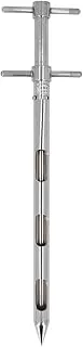 Respicefinem Stainless Steel Soil Sample Probe 0.54m 304 Soil Core Sampling Toolrotation Handle Pointed Design Soil Sampler Probe with Precise Scale